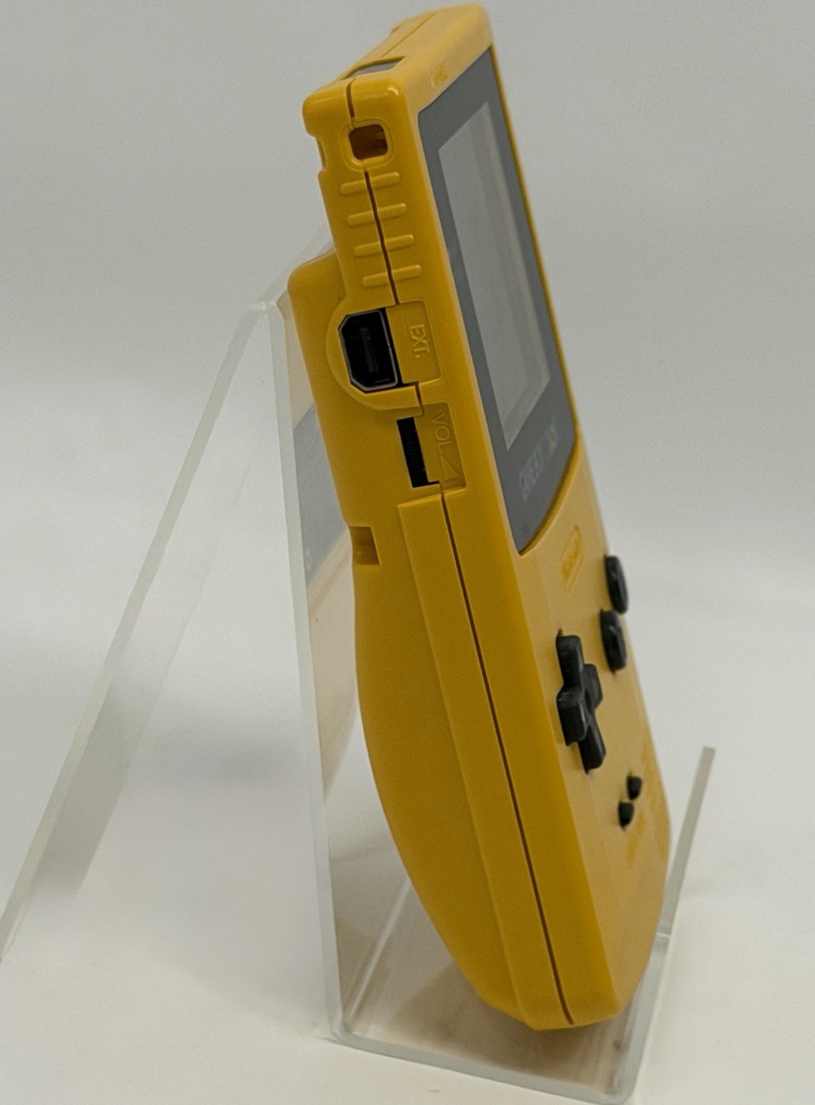 Gameboy Color Console Yellow Dandelion Nintendo GBC Tested Works CGB-001