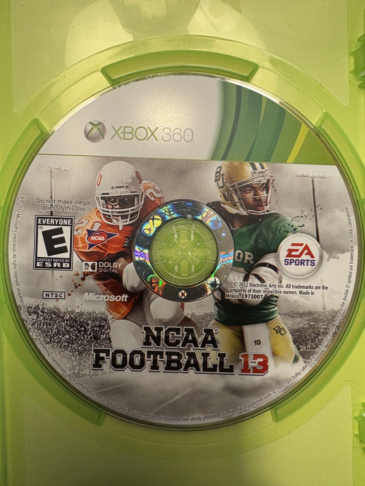 NCAA Football 13 – Microsoft Xbox 360, 2012 (EA Sports – MPN: VIPRB-19730)