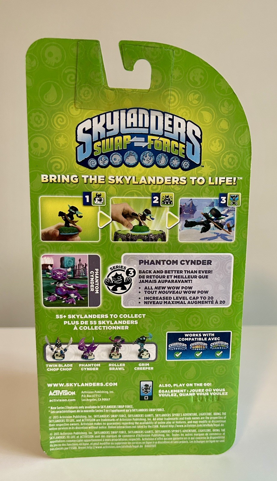 Skylanders – Swap Force – Phantom Cynder⚡️Factory Error ‼️ BNIFSP