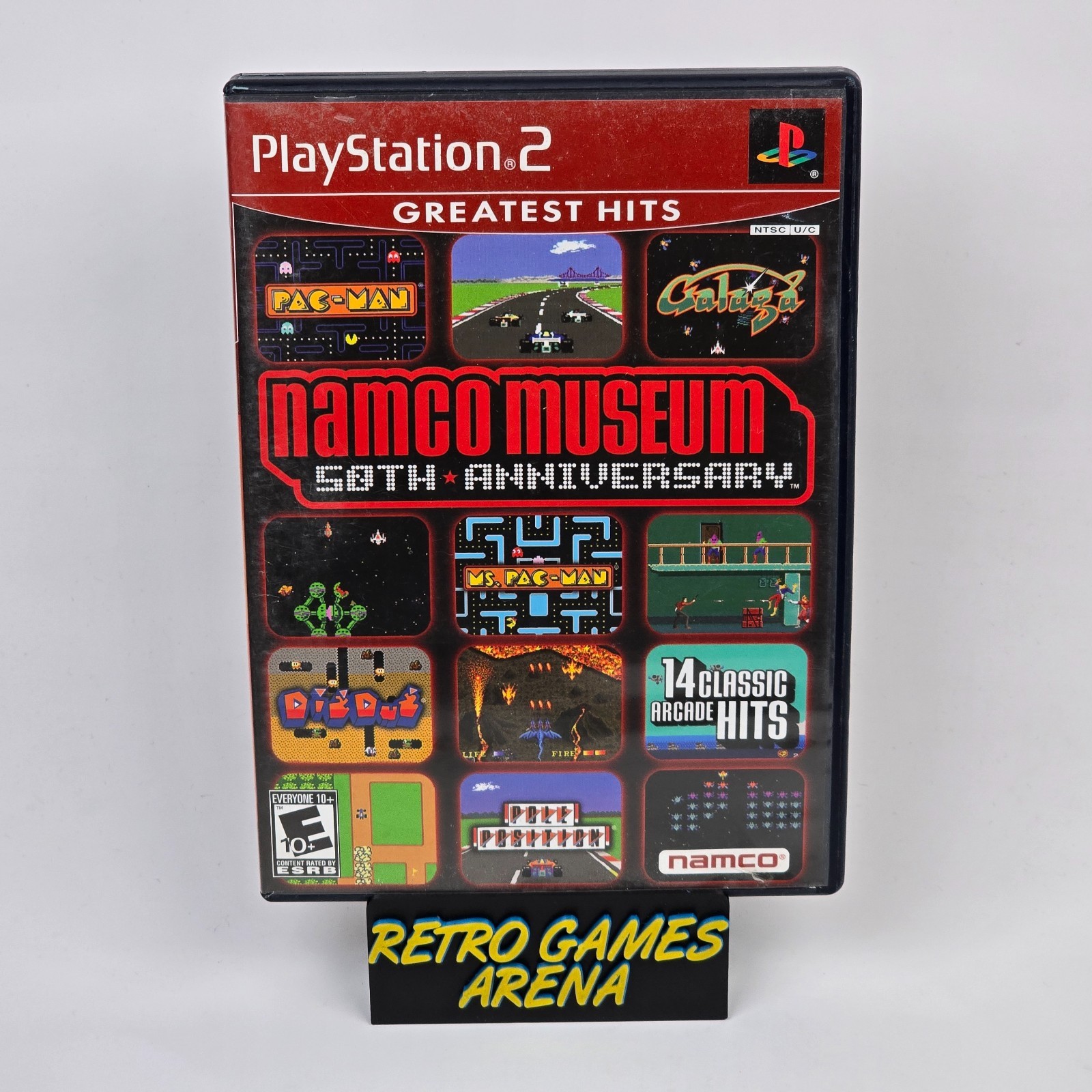Namco Museum 50th Anniversary (PlayStation 2 PS2) Greatest Hits CIB COMPLETE