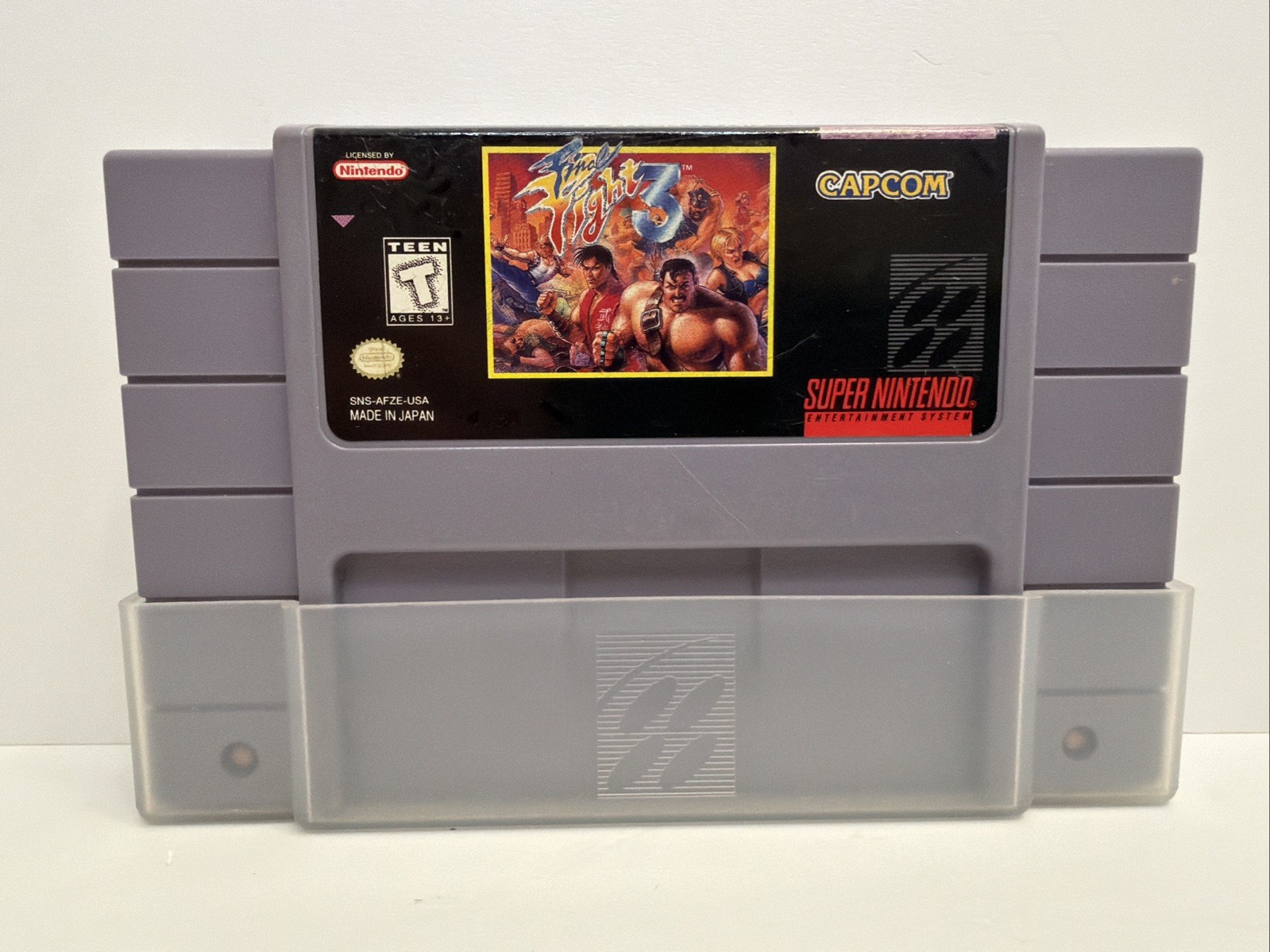 Final Fight 3 Super Nintendo Game SNES Authentic Tested NICE! w/ Dustcover