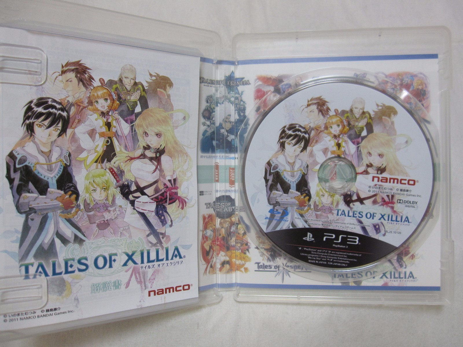 7-14 Days to USA Airmail Delivery. USED PS3 Tales of Xillia Japanese Version