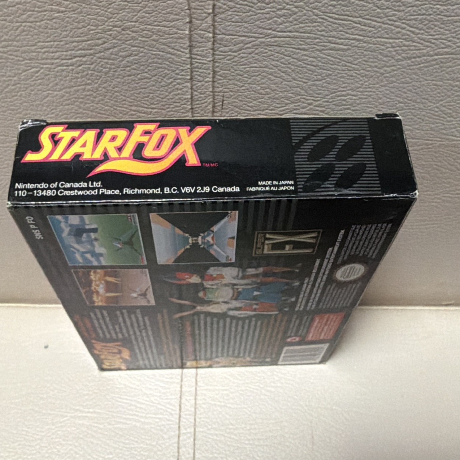 Super Nintendo Star Fox CIB