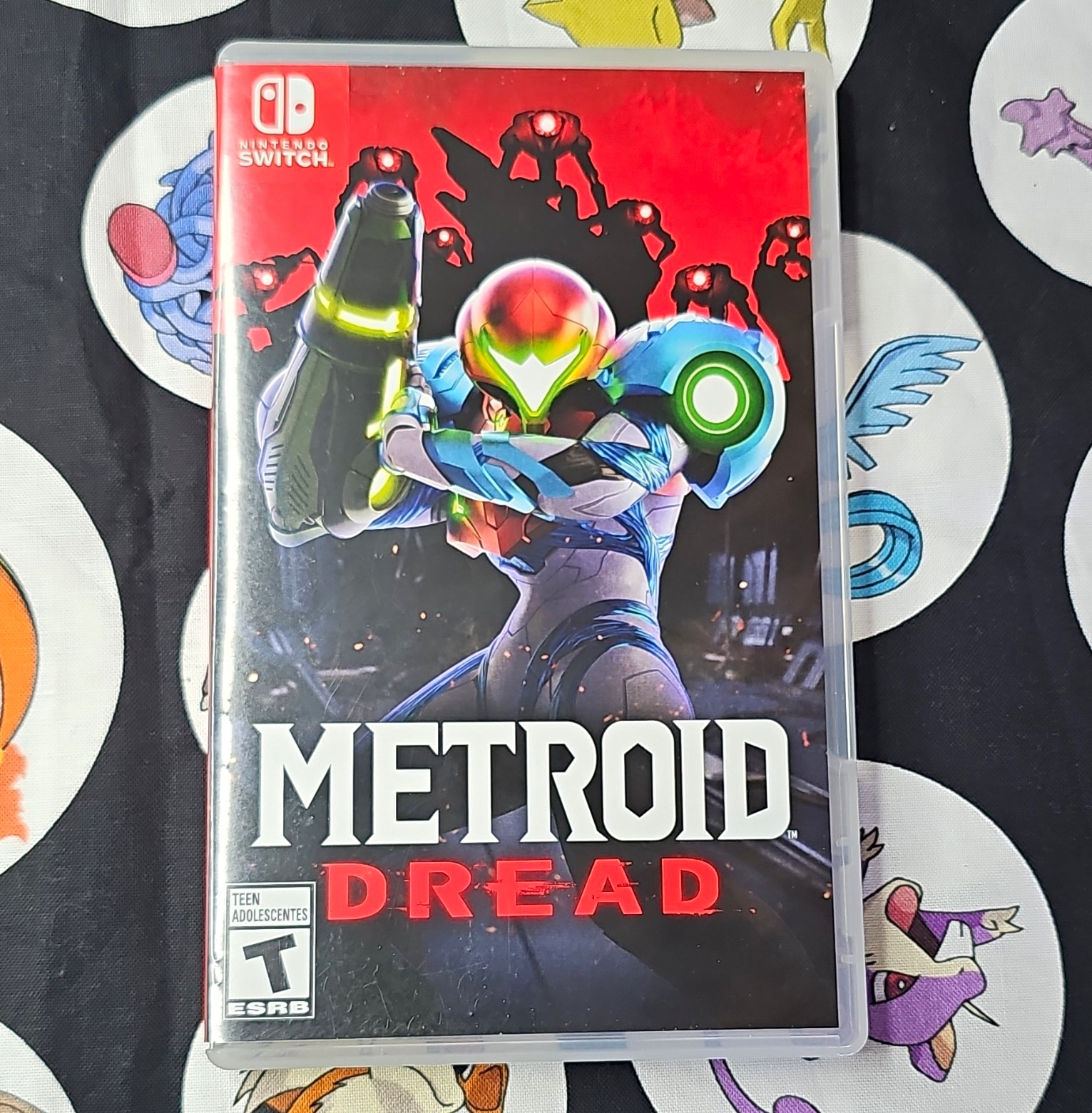 Nintendo Metroid Dread Switch w/ Case T-Teen NTSC-U/C Metroid Series