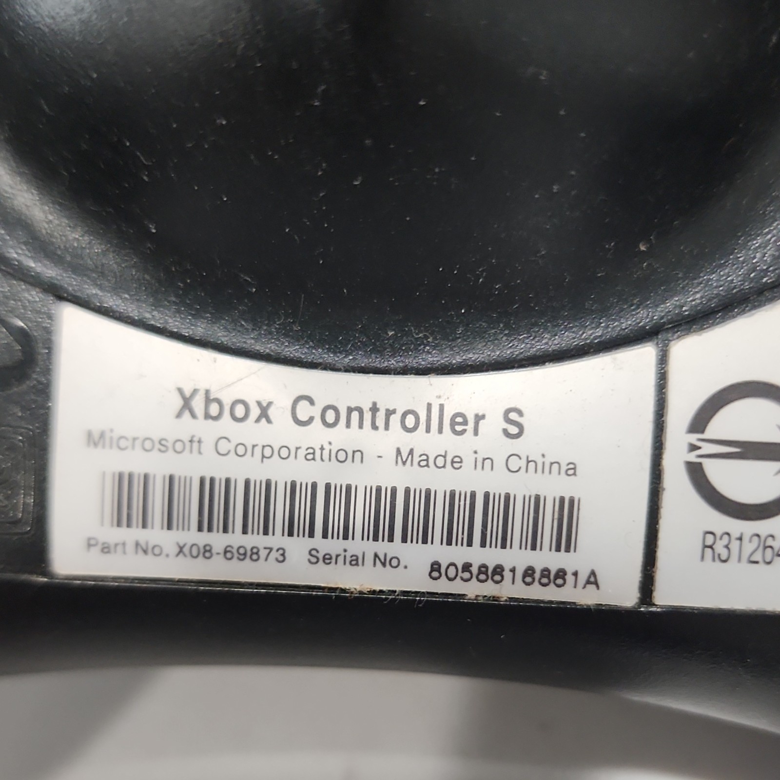 Microsoft Xbox Controller S Wired Black X08-69873 for Xbox Console