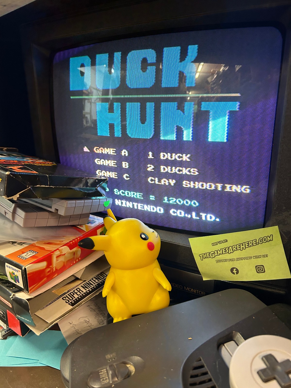 Duck Hunt 5 Screw – Nintendo Entertainment System, 1985