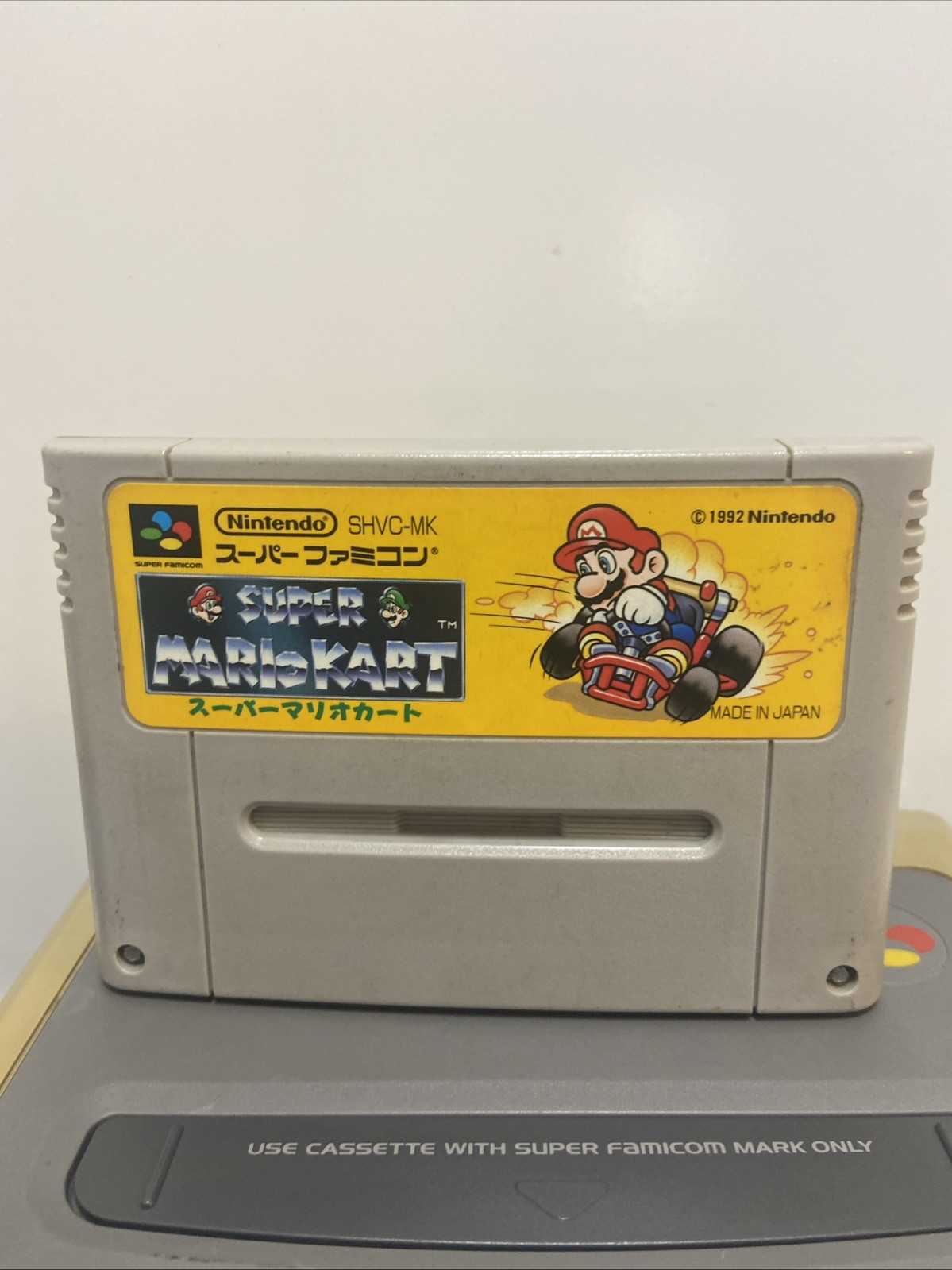 Nintendo Super Famicom Console Bundle 2 Controllers Mario Kart Tested Japan