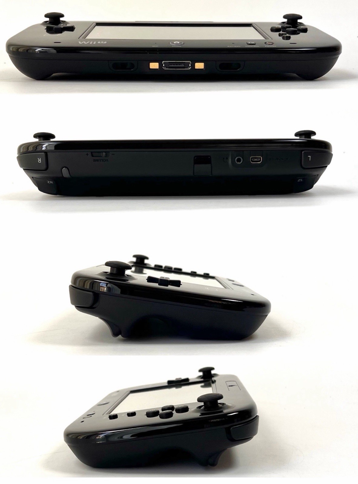 Nintendo Wii U Premium Black 32GB WUP-101 Japan | Tested Ready to Play　JAPAN