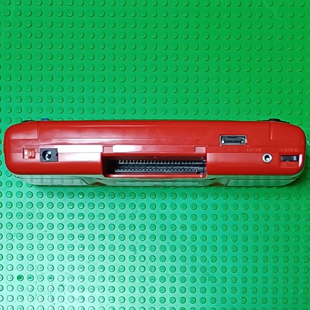 SEGA Game Gear Rare GG Handheld Game Console LCD screen Red Headphone Jack