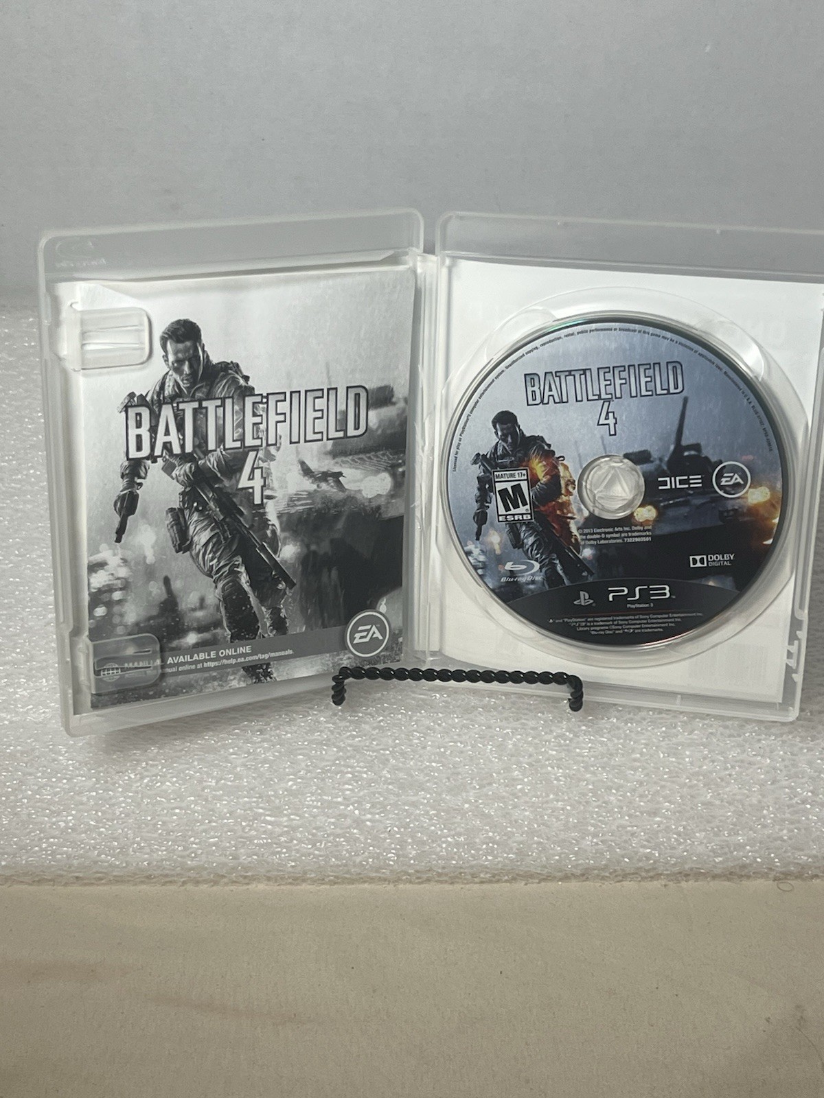 Battlefield 4 (PS3) Video Game Complete in Box CIB Tested Cleaned Disc