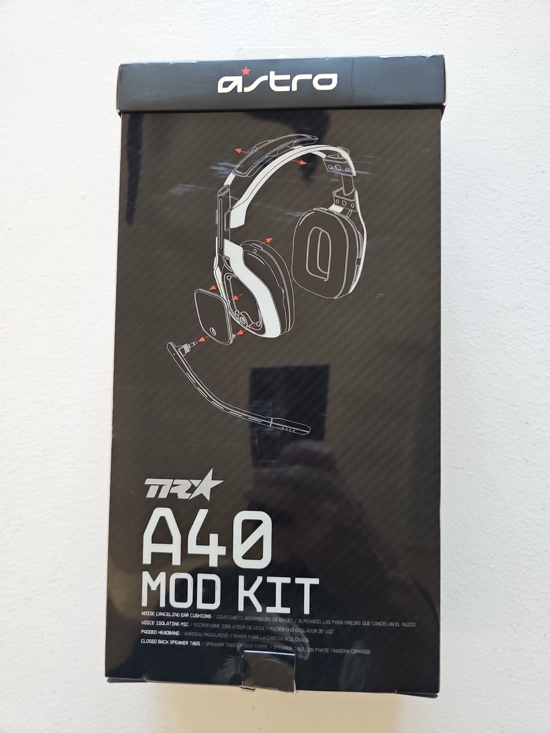 Astro A40 TR Mod Kit | Green |Noise-Canceling Mic Cushions Speaker Tags Headband