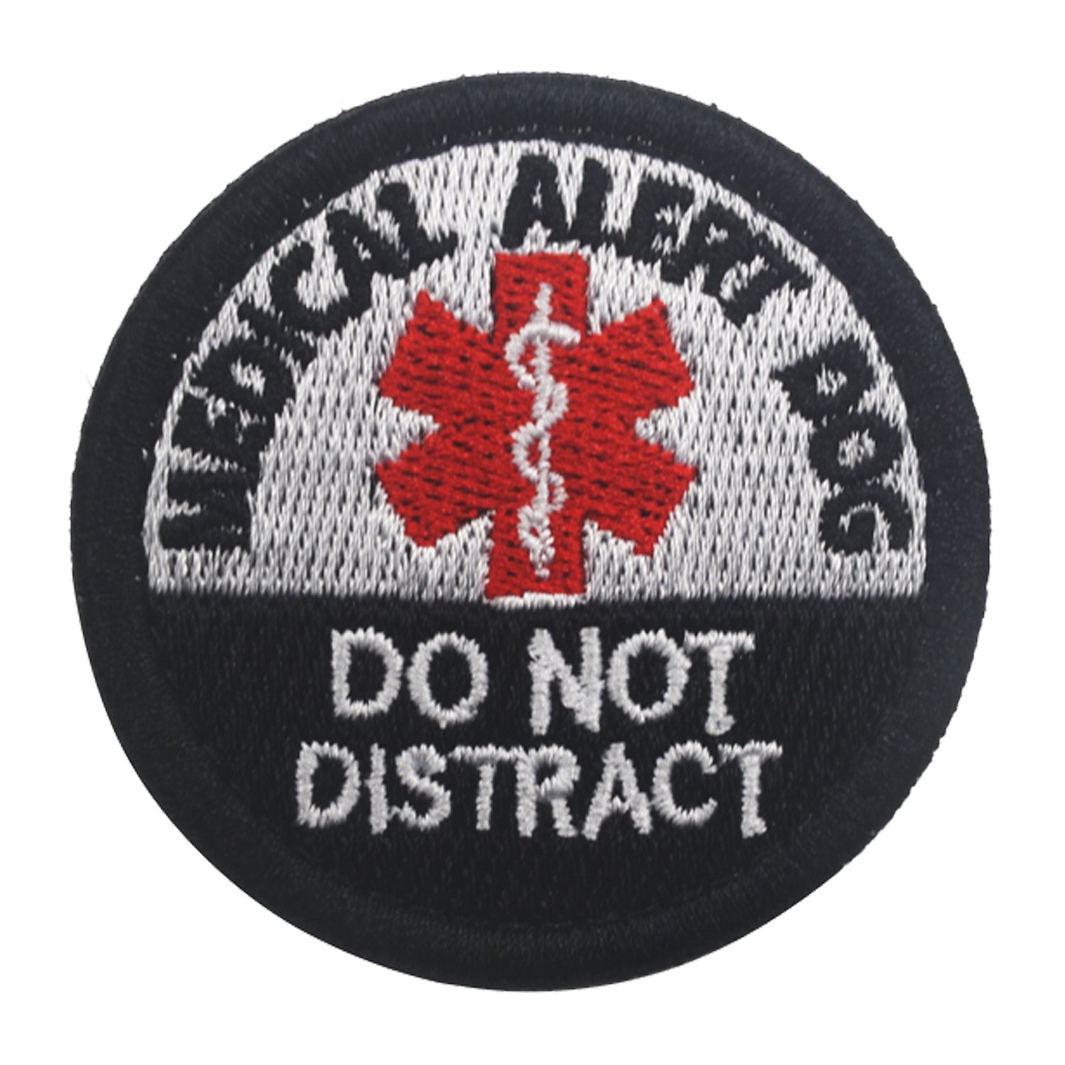 3PCS Stop Do Not Pet Distract Patch, Medical Alert Dog