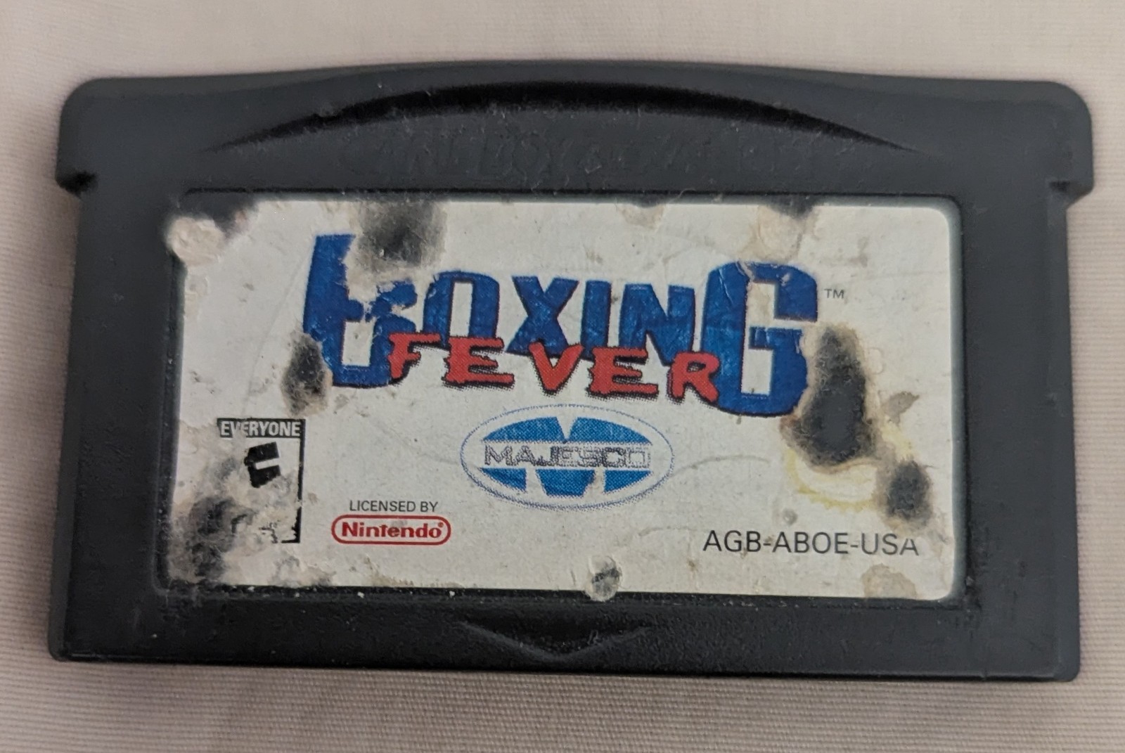 Majesco Boxing Fever, Nintendo GBA, NTSC-U/C