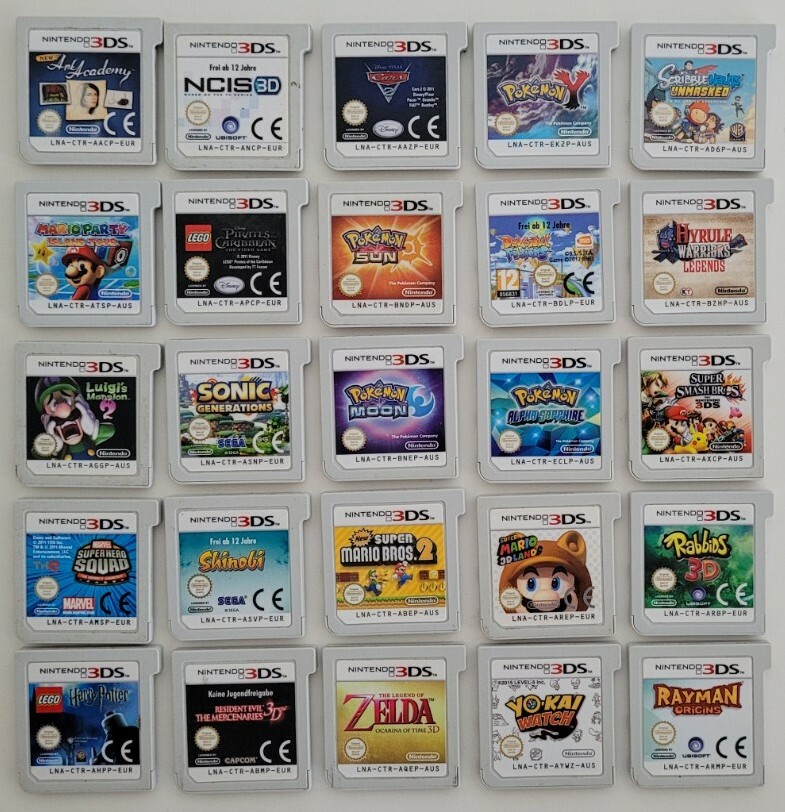 20% OFF! Nintendo 3DS Games – Cartridge Only – Pokemon Mario Zelda Disney Tetris