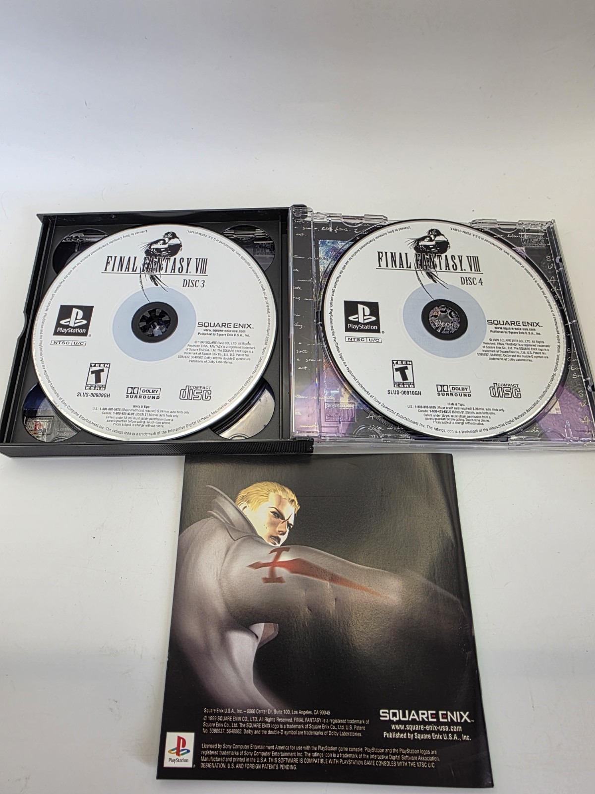 Final Fantasy VIII IX & Tactics Lot Greatest Hits (Sony PlayStation 1, 1998)