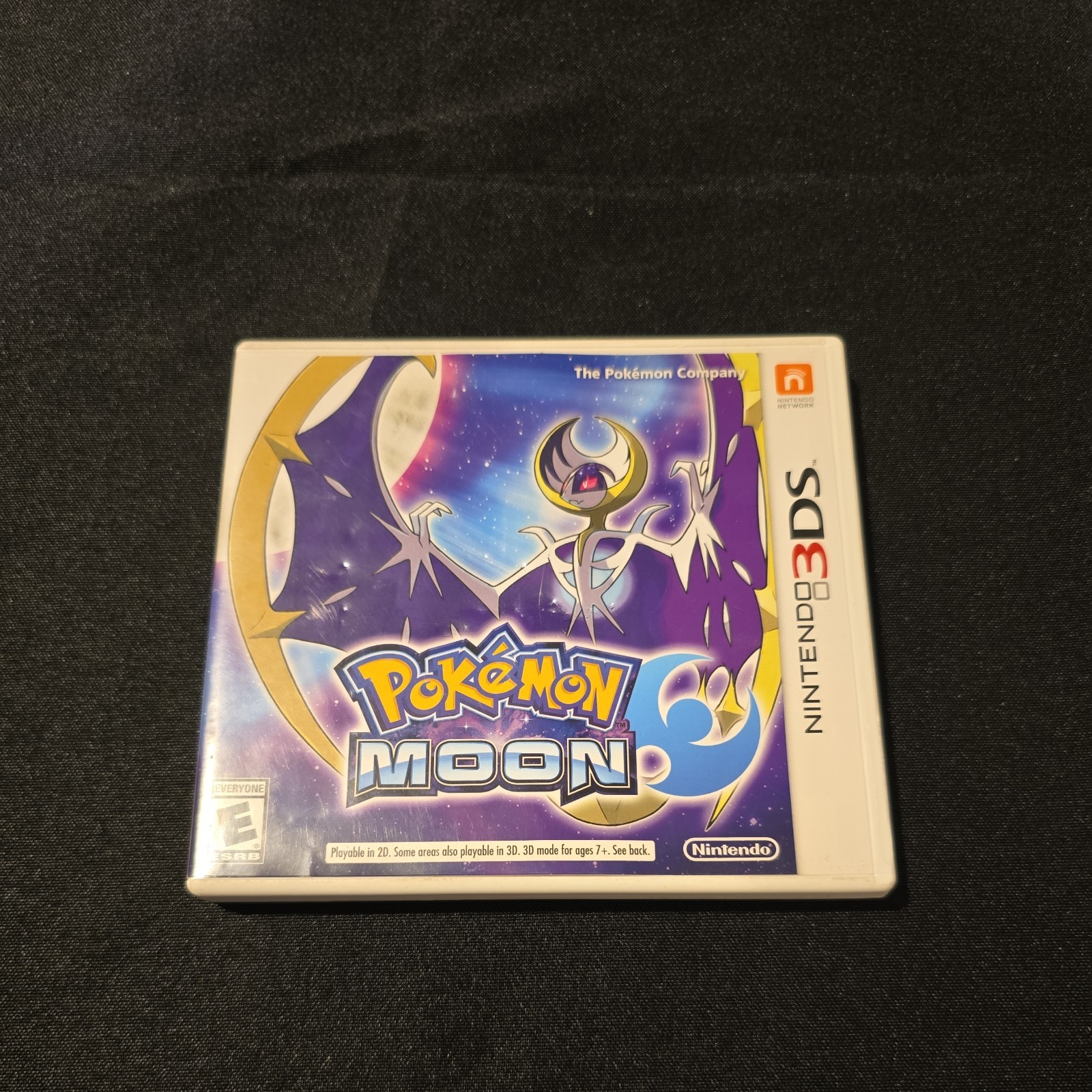 Pokémon Moon (Nintendo 3DS, 2016) Good Condition With Case