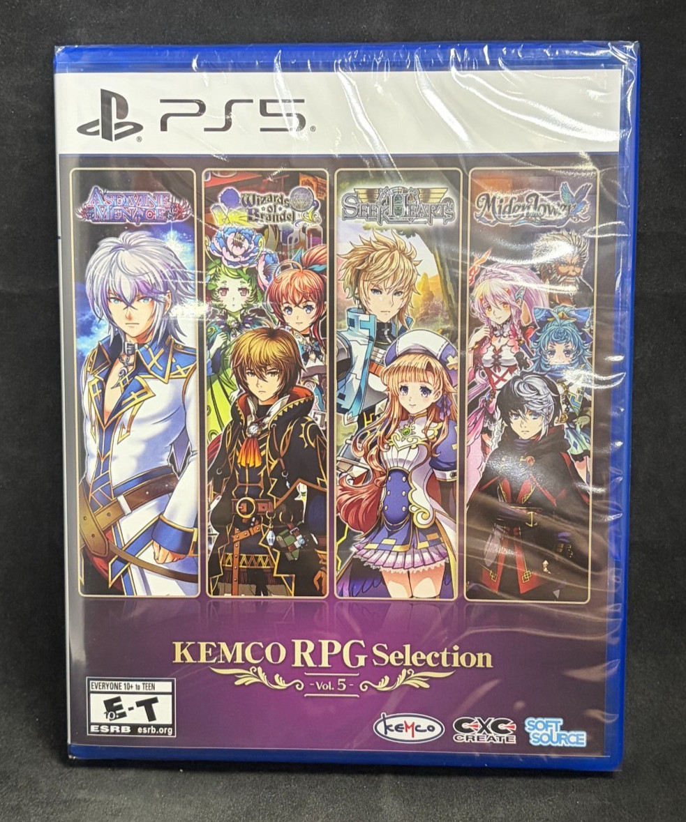 Kemco RPG Selection Vol. 5 (US Version) (PS5 / Playstation 5) BRAND NEW