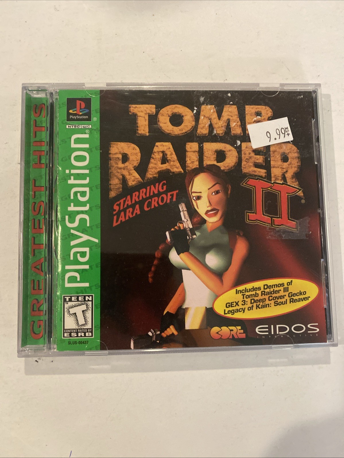 Tomb Raider II Starring Lara Croft – PlayStation 1 PS1 GH Complete CIB Excellent