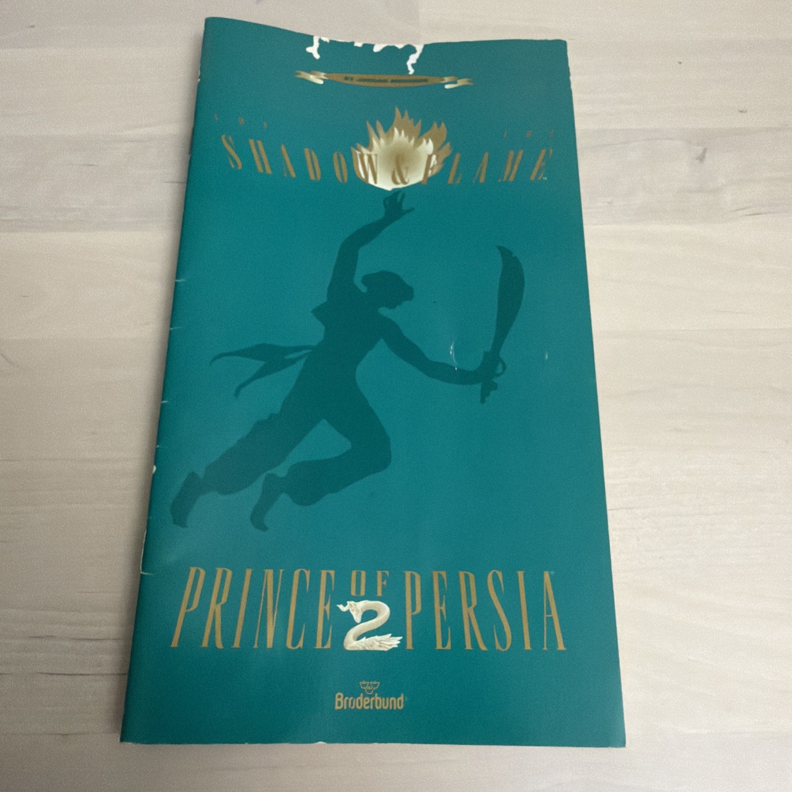 Prince of Persia 2: The Shadow and The Flame 1993 Broderbund 3.5” PC Trapezoid