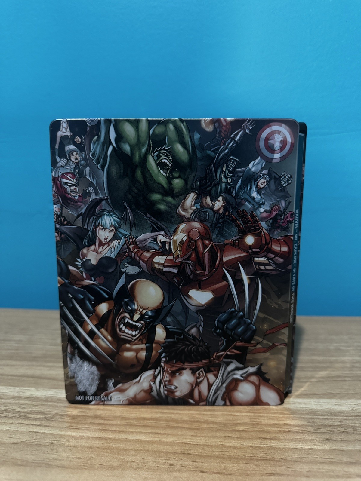 Marvel VS Capcom 3 Fate of Two Worlds Steelbook PS3 Sealed without slipcover