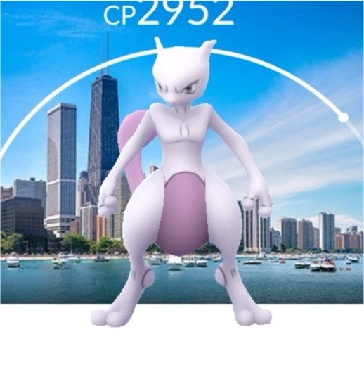Pokémon GO Mewtwo Stats Screen Screenshot CP 2952 Niantic Mobile Android iOS