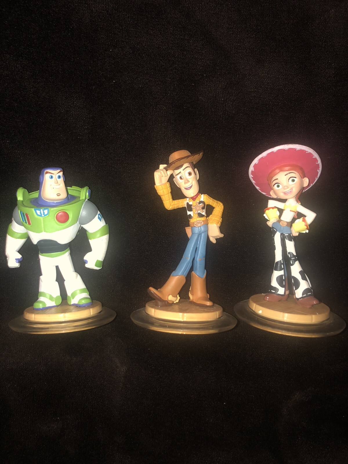 DISNEY INFINITY – Buzz Lightyear, Jessie, Woody – Toy Story Figure 6 Lot w Cards