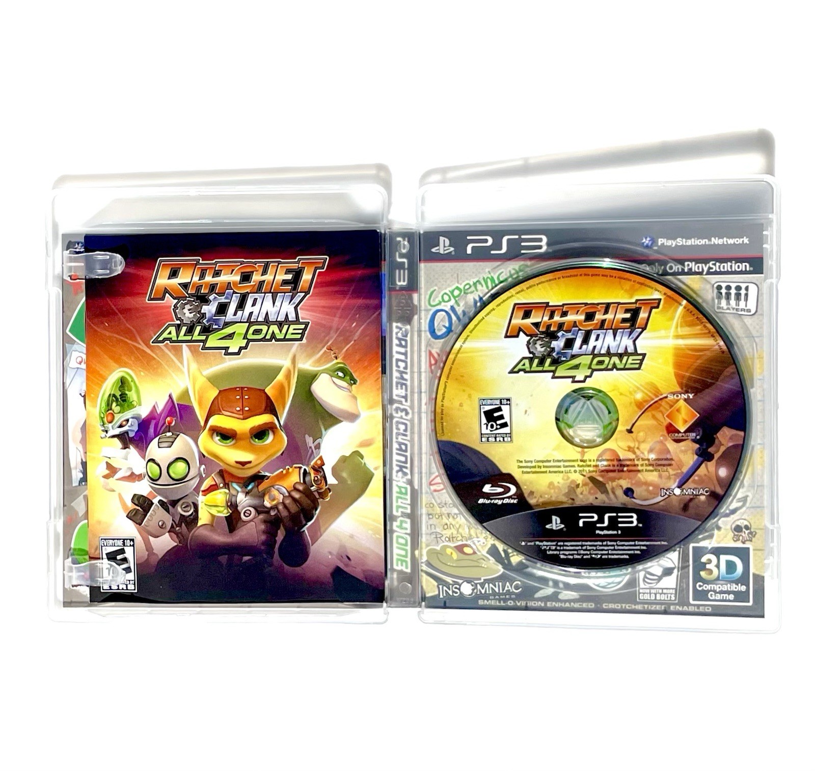💥 Ratchet & Clank All 4 One Playstation 3 PS3 Complete NO SCRATCHES 💥