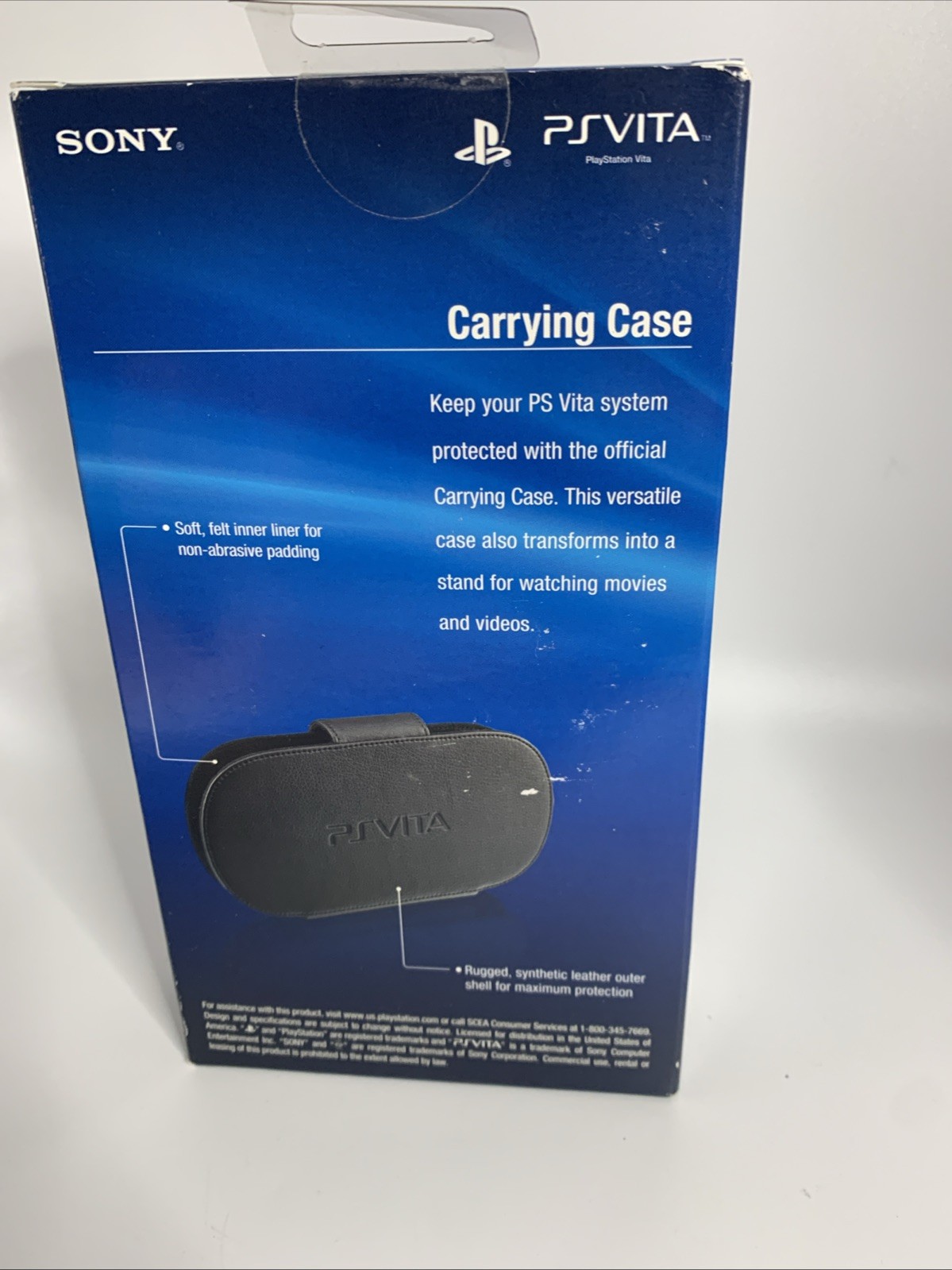 PlayStation Vita Carrying Case (Brand New Factory Sealed US Version) Sealed New