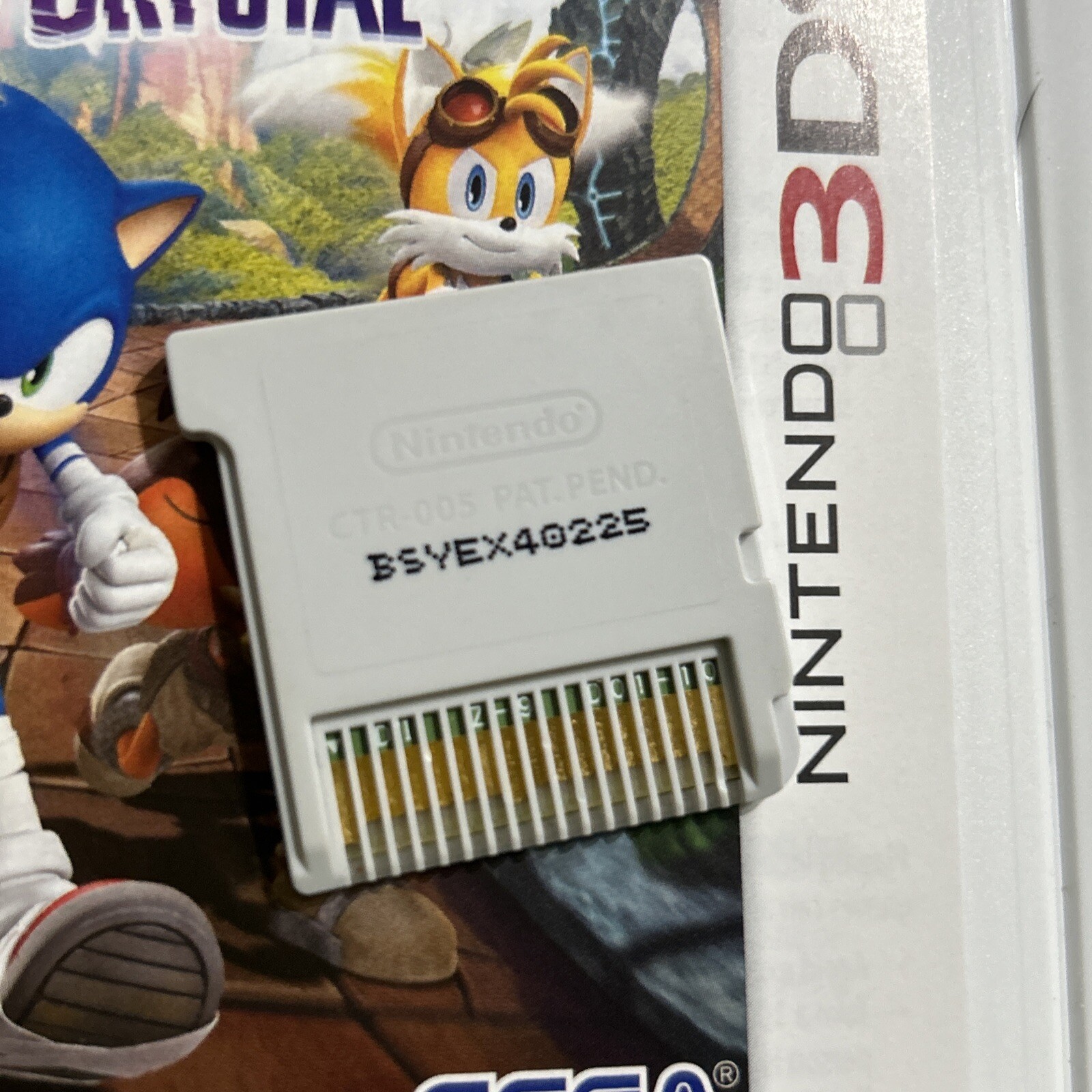 Sonic Boom: Shattered Crystal (Nintendo 3DS, 2014) CIB Complete