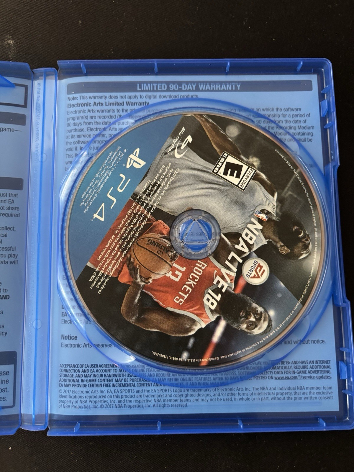 NBA Live 18 (Sony PlayStation 4, 2017)