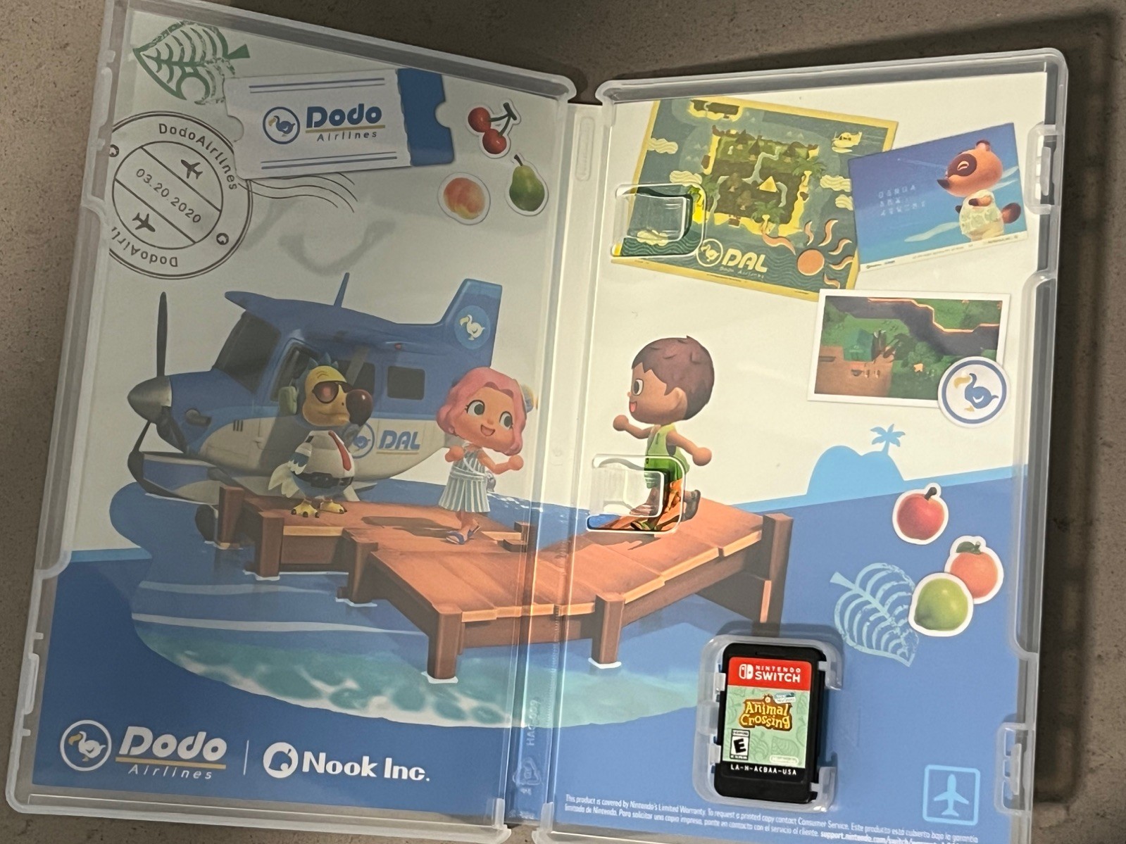 Animal Crossing: New Horizons Nintendo Switch 2020 Tested Working Complete