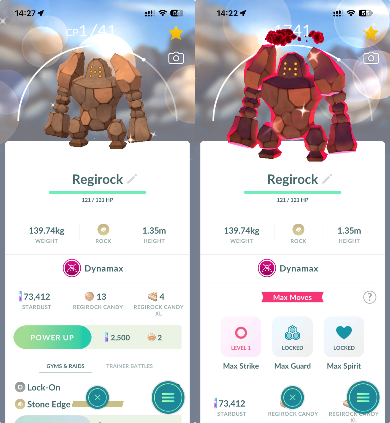 Shiny Dynamax Regirock – Read Description