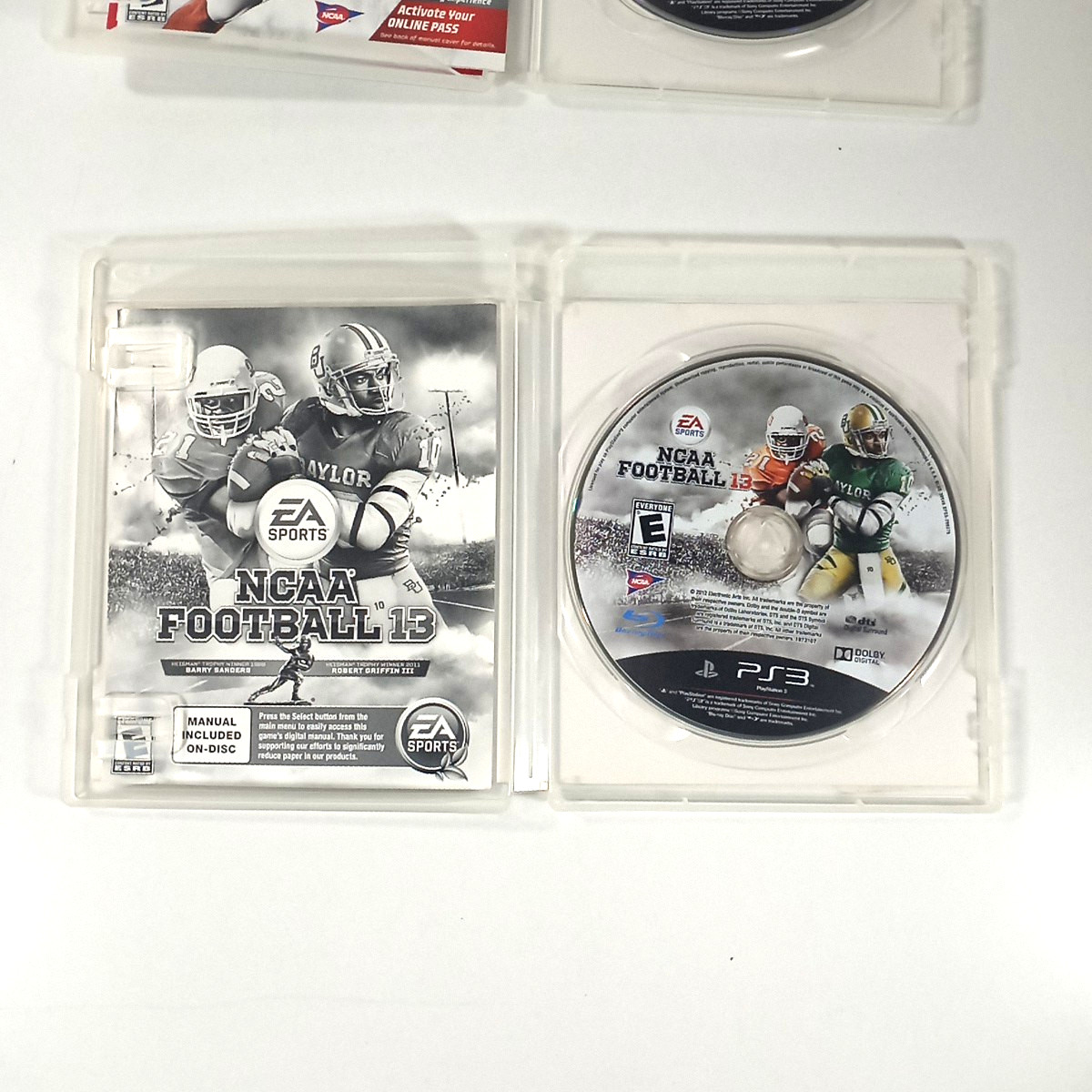 NCAA Football 11 & 13 – Sony PlayStation 3 Lot Of 2 Free shipping