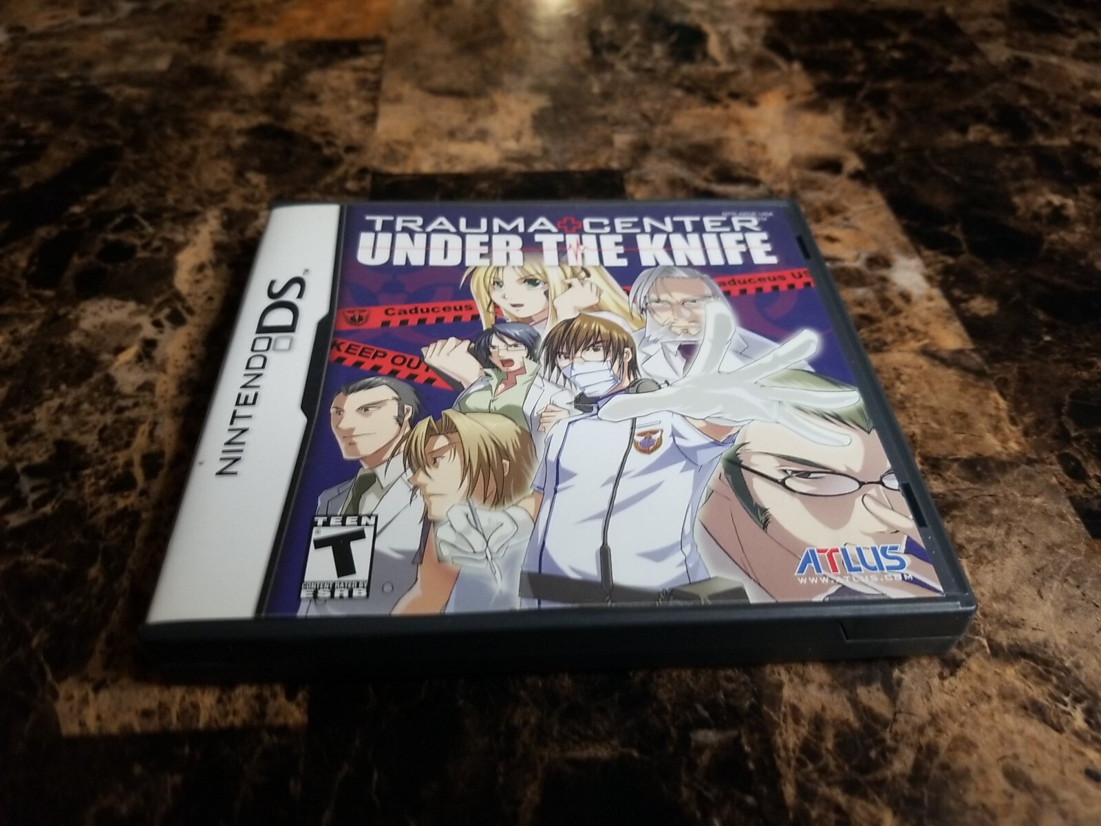TRAUMA CENTER UNDER THE KNIFE COMPLETE NINTENDO 2004 DS ALTUS 2005 CIB 1 OWNER!