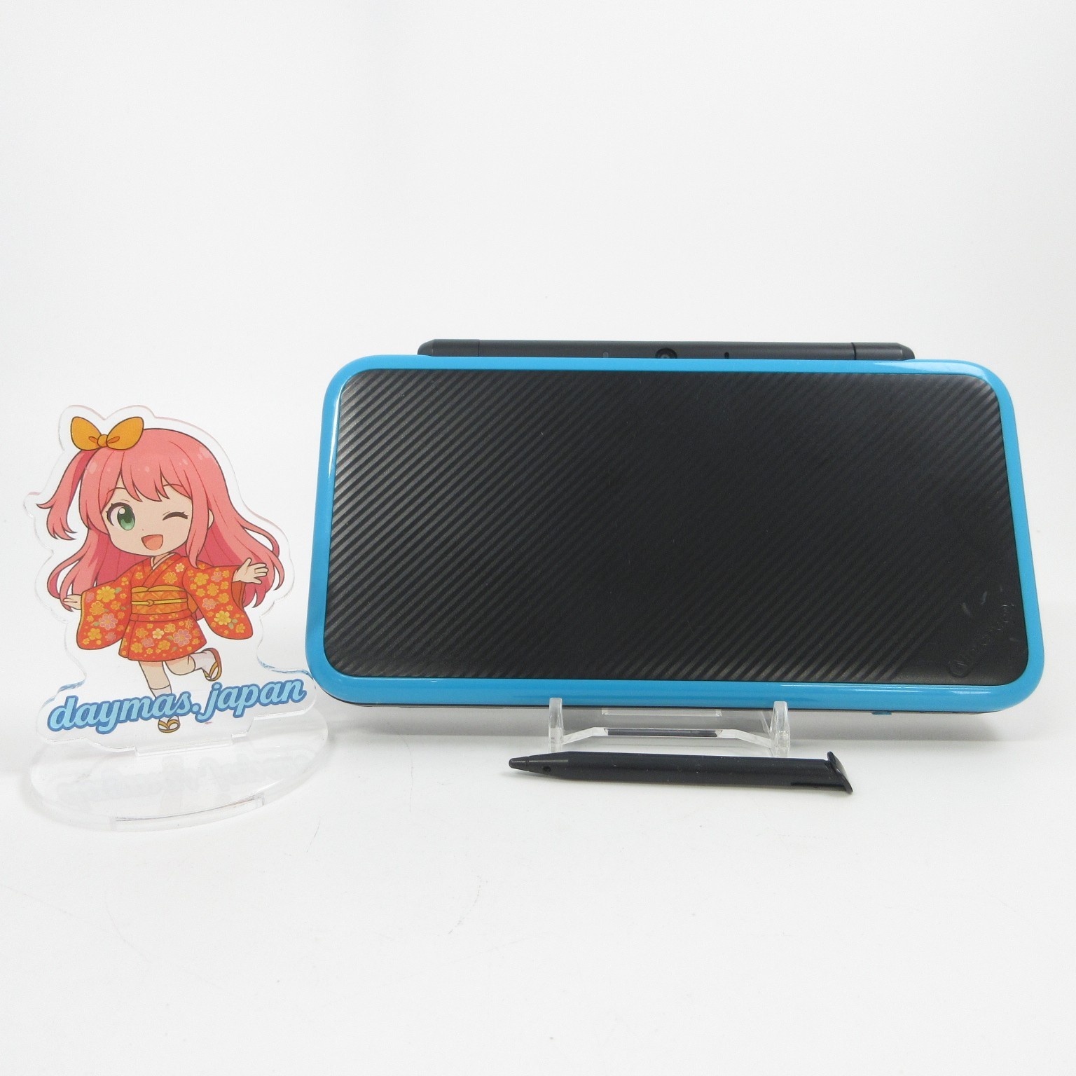 【Excellent】Nintendo New 2DS LL XL Black x Turquoise Console ONLY Japan Ver. #RET
