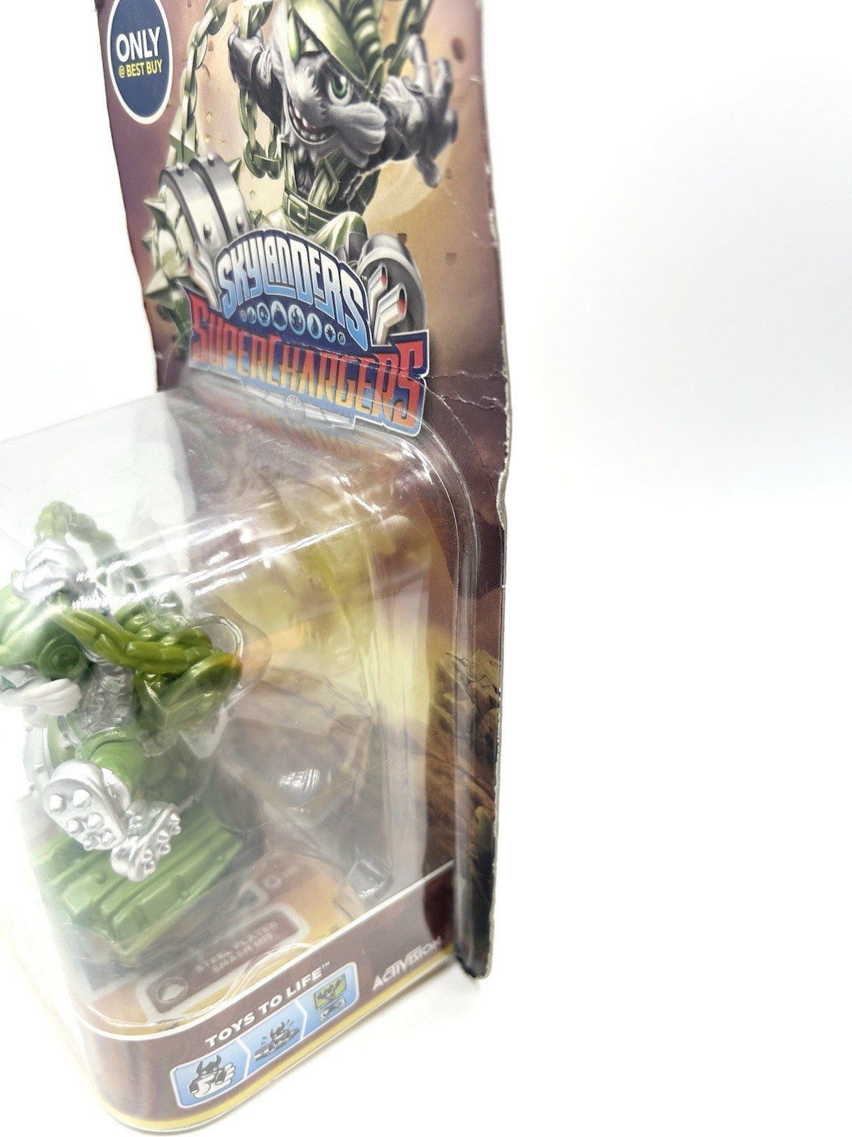 Skylanders Superchargers Steel Plated Smash Hit DAMAGED PACKAGING READ