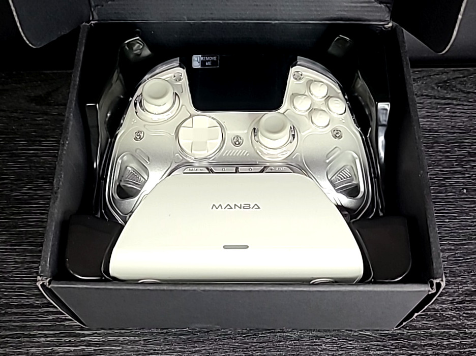 Manba One White Color Screen Wireless Gaming Controller 🟦eBay Refurbished [EX]
