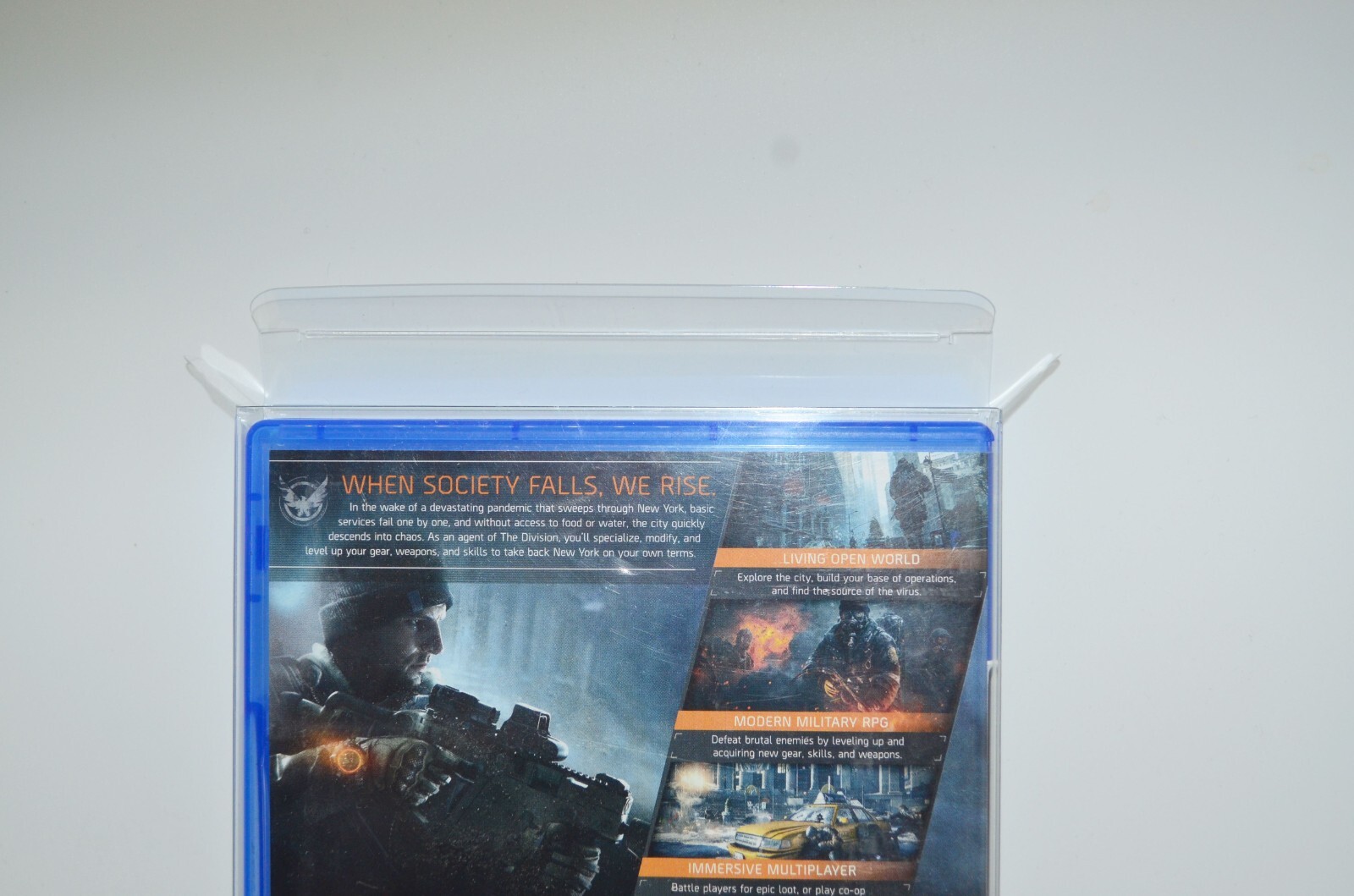 20 Plastic Protective Protectors Cases Sleeves Boxes For Sony PlayStation 4 PS4