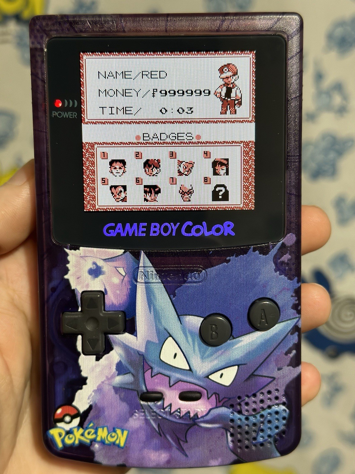 Pokemon Red w All 151 Complete Pokedex Nintendo Authentic Saves Max Items Money