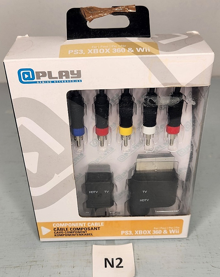 @ PLAY Universal Component Cable HDMI AV @Play for PS3 XBox360 Wii 9′ New NIB N2