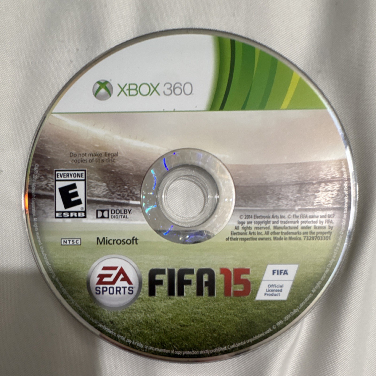 EA Sports FIFA 15 Multiplayer Dolby Digital Xbox 360 Sports NTSC-U/C Video Game