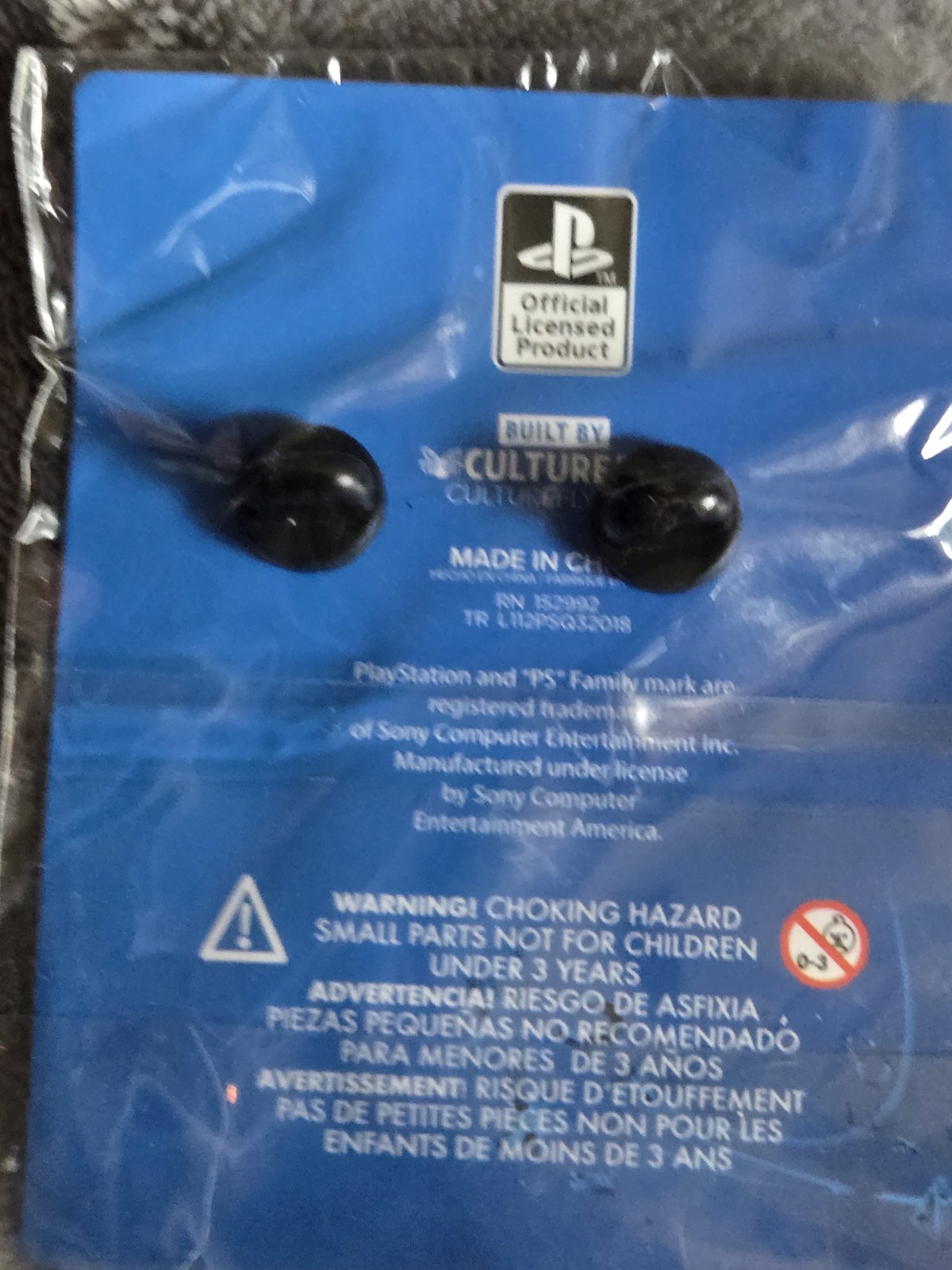 PlayStation Console Metal Pin Culturefly Officially Licensed Sony 2”
