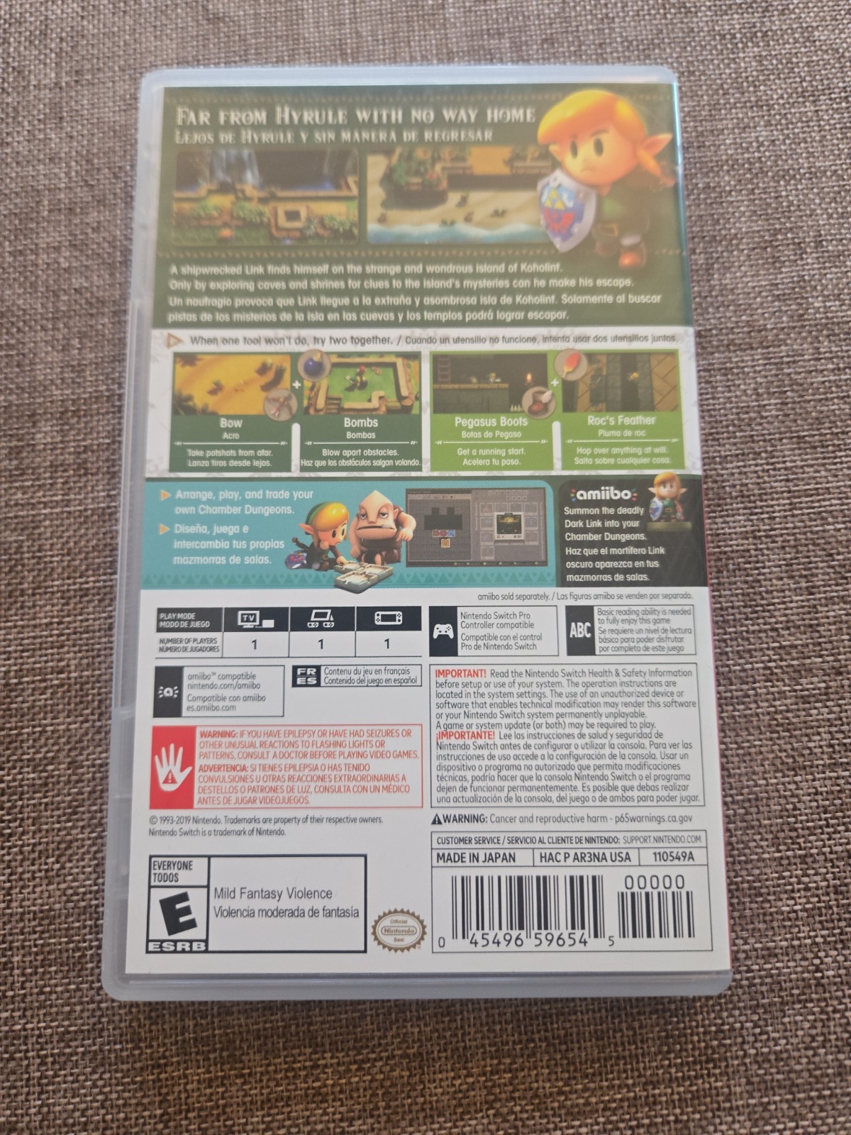 Legend of Zelda Link’s Awakening – Nintendo Switch