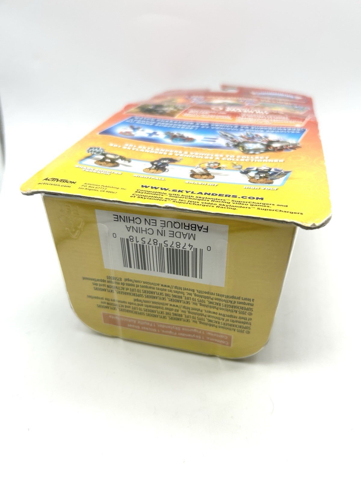 Skylanders Superchargers Steel Plated Smash Hit DAMAGED PACKAGING READ