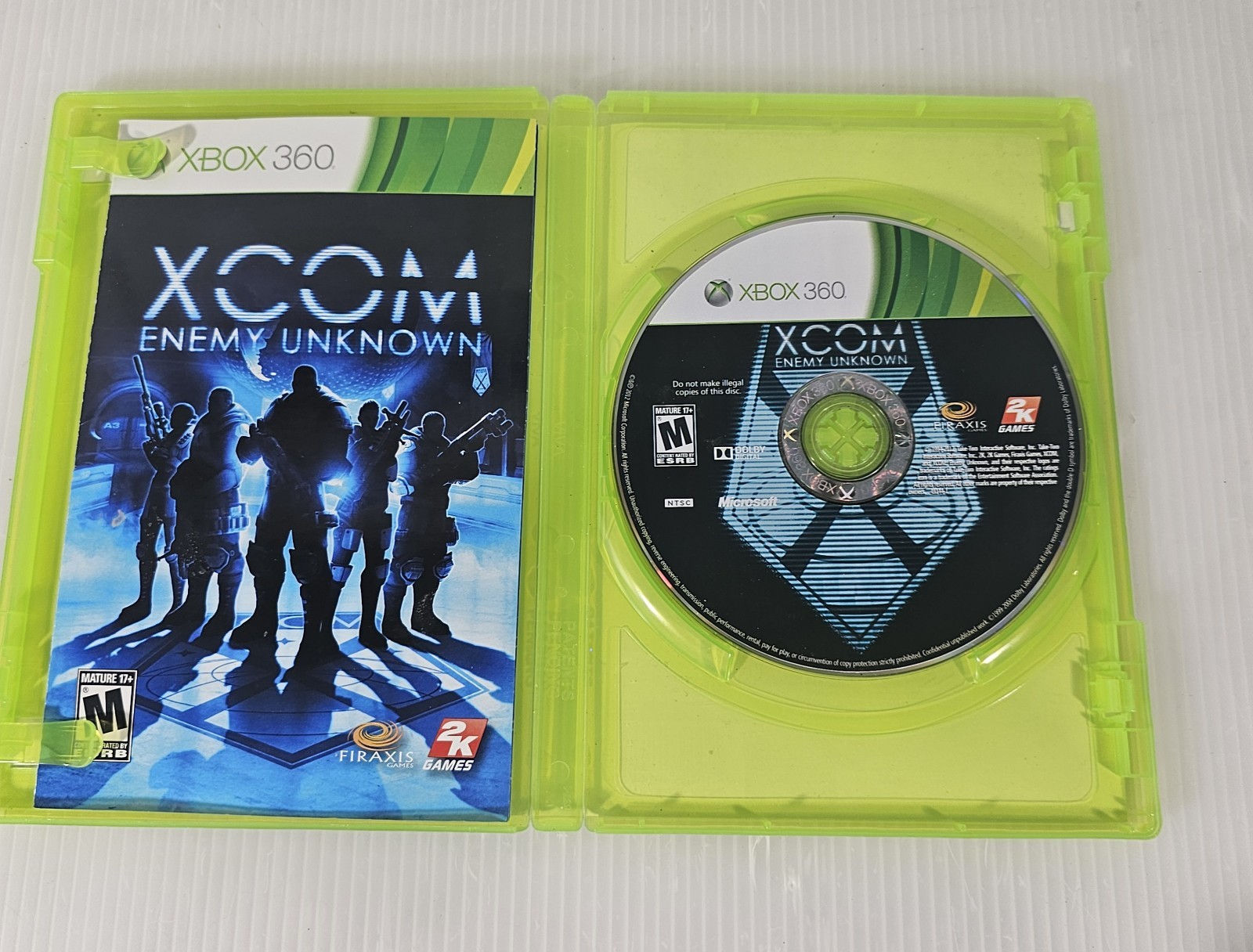 XCOM Enemy Unknown (Microsoft Xbox 360)