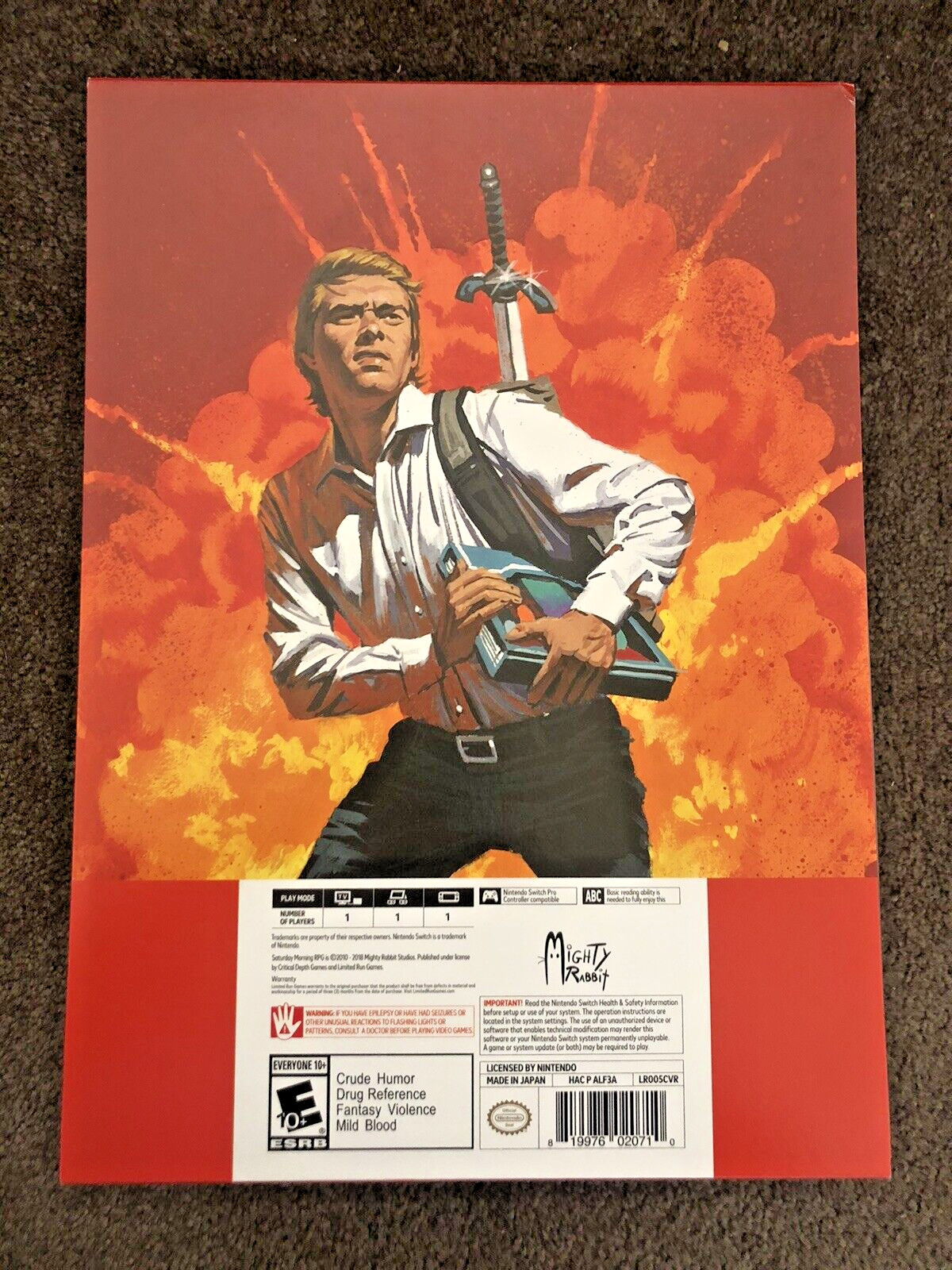 Saturday Morning RPG Collector’s Edition Limited Run Games #5 (Nintendo Switch).