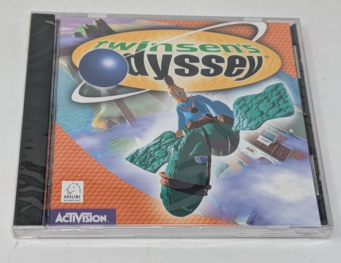 Twinsen’s Odyssey PC Game Windows 1997 CD-ROM Little Big Adventure 2 NEW SEALED