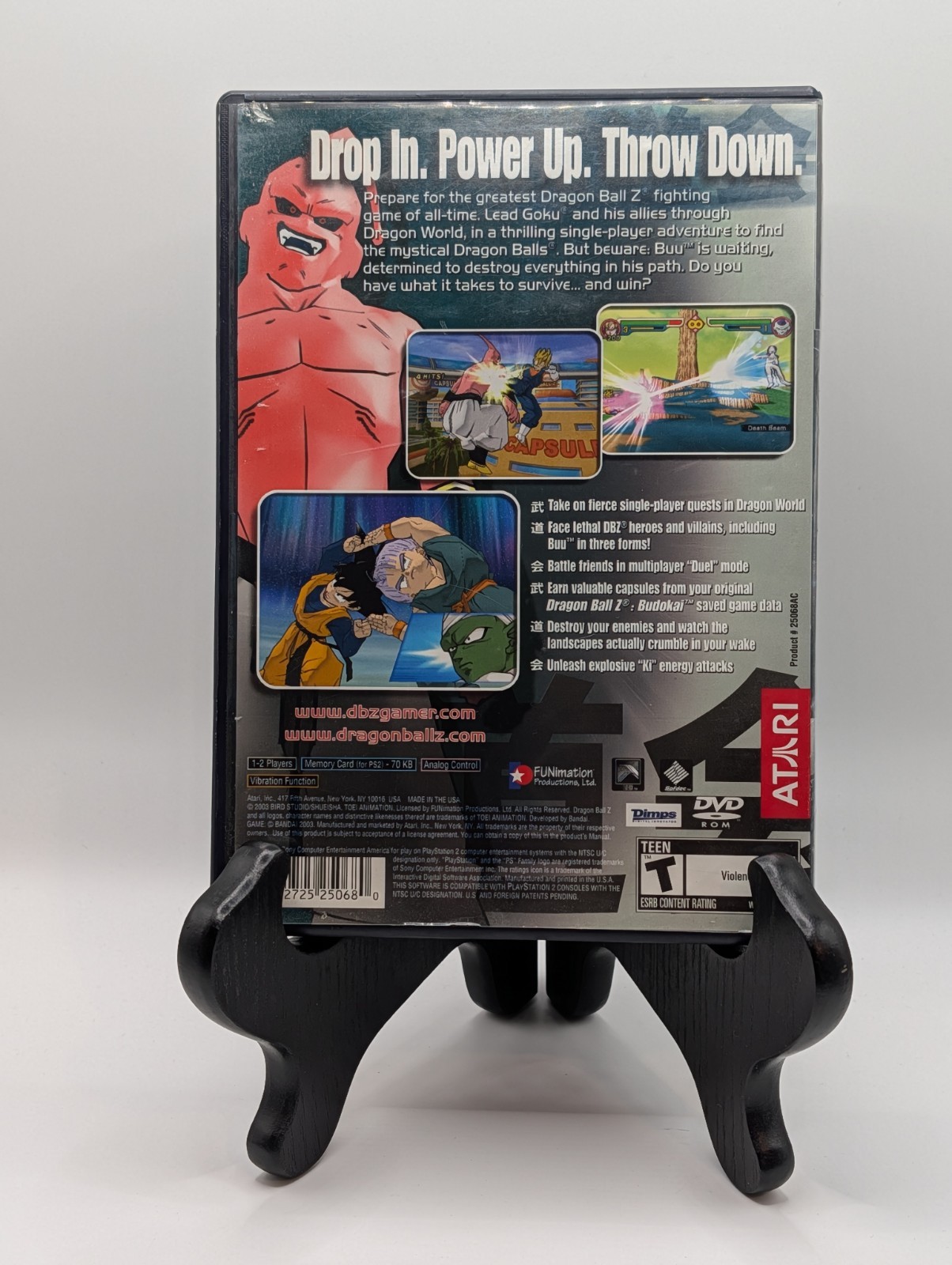 Dragon Ball Z: Budokai 2 Sony PlayStation 2 PS2 – Tested