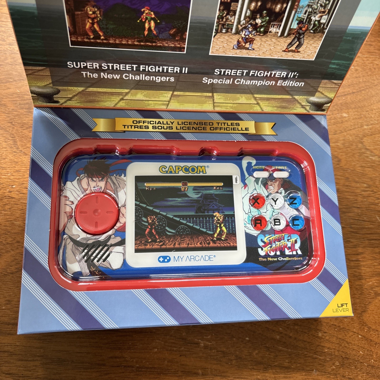 My Arcade Street Fighter II Pocket Player Pro: Portable Game System