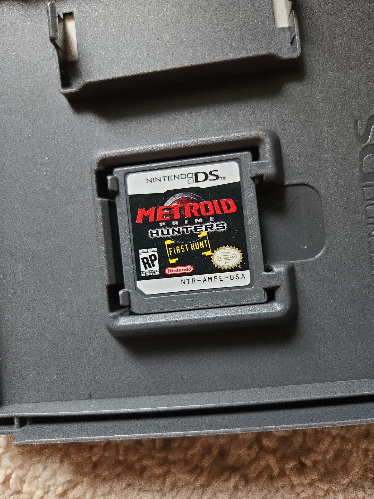 Metroid Prime: Hunters First Hunt Nintendo DS 2006 Authentic With Manual